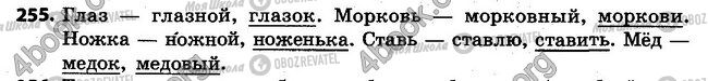 ГДЗ Російська мова 4 клас сторінка 255